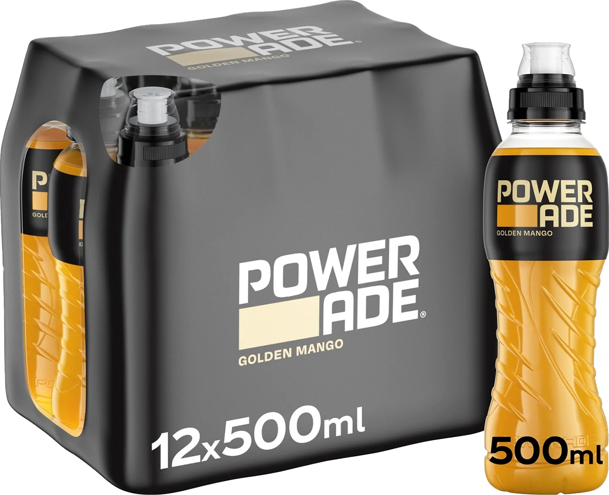 Powerade - 12 x 500 ml Golden Mango