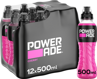 Powerade - 12 x 500 ml Kirsikka