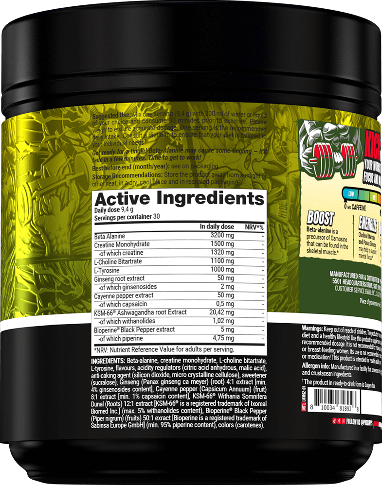 ProSupps Dr. Jekyll Signature - 282 g kirkkaan sitruunanpunainen