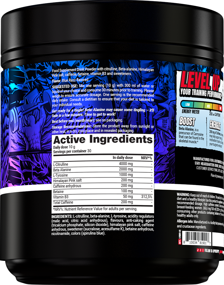 ProSuppin Mr. Hyde Signature - 300 g Blue Razz