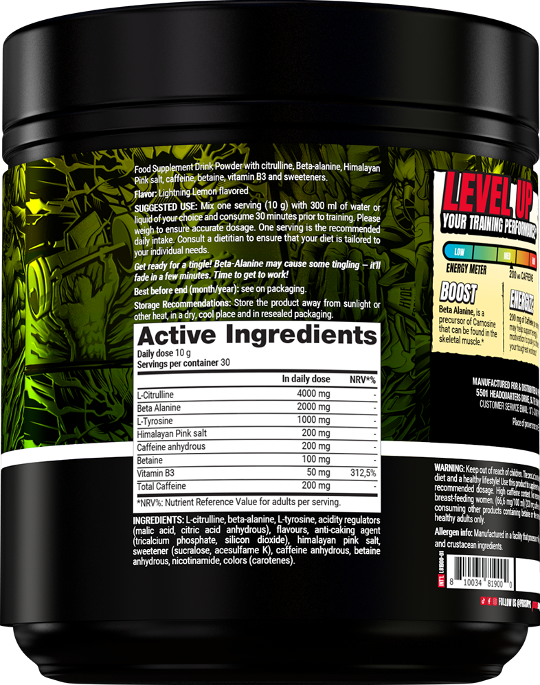 ProSupp's Mr. Hyde Signature - 300 g Lightning Lemon