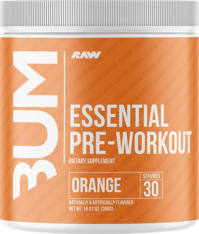 RAW Essential Pre-Workout - 30 annosta Appelsiini