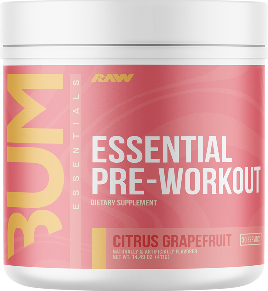 RAW Essential Pre-Workout - 30 annosta Sitrusgreippi