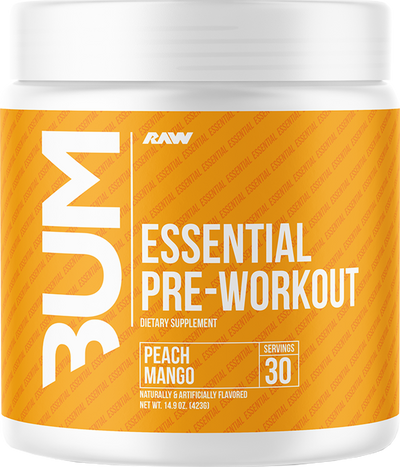 RAW Essential Pre-Workout - 30 annosta Peach Mango