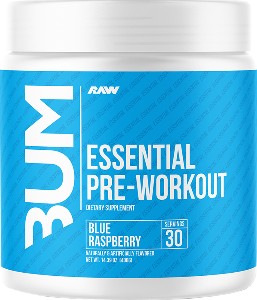 RAW Essential Pre-Workout - 30 annosta, sinivadelma
