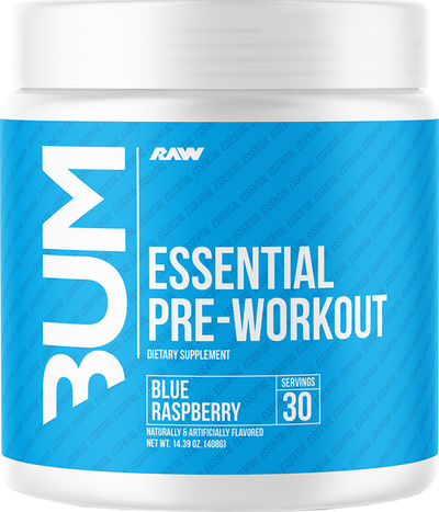 RAW Essential Pre-Workout - 30 annosta, sinivadelma