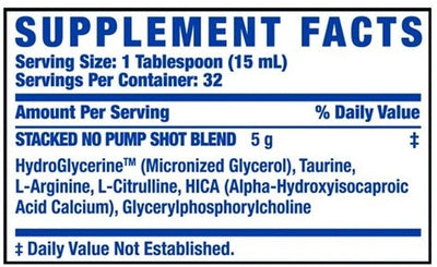 RCSS Stacked-NO Pump Shot Yksisarvismehu