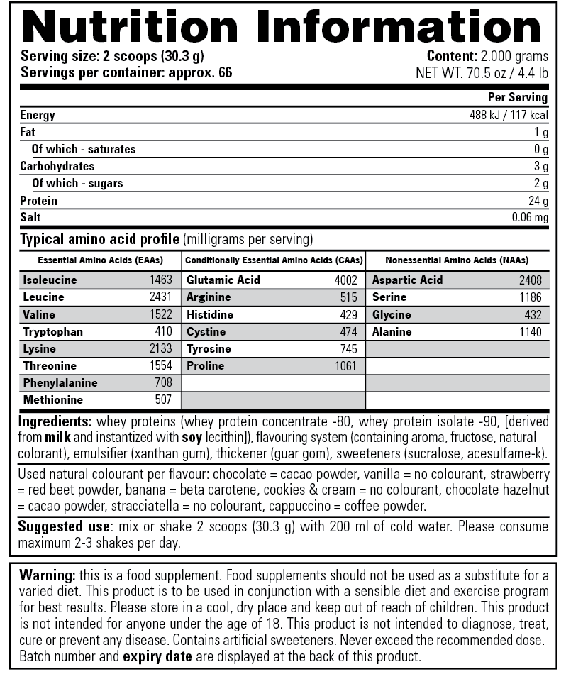 Stacker2 100% Whey - 908 g Chocolate Royal