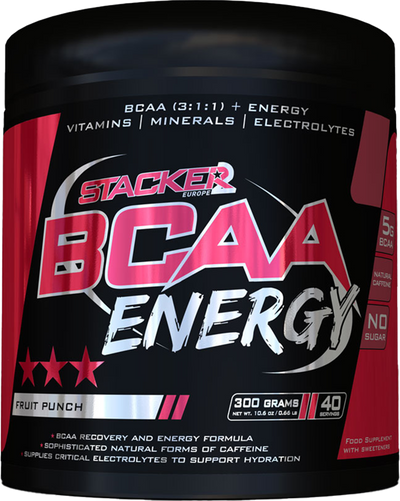 Stacker2 BCAA Energy - 300 g Fruit Punch