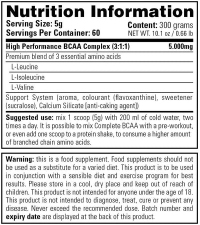 Stacker2 Complete BCAA - 300 g Cola