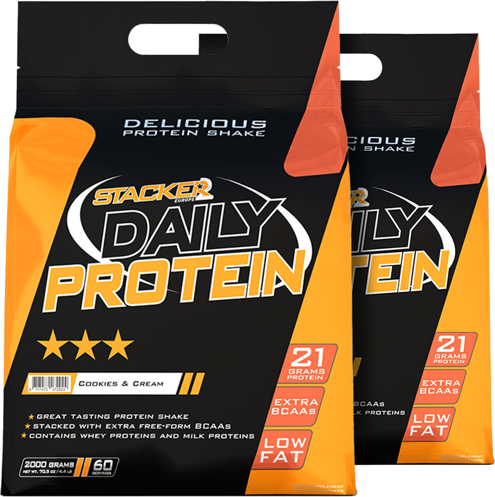 Stacker2 Daily Protein - 2000 g Strawberry
