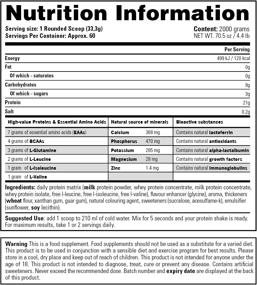 Stacker2 Daily Protein - 908 g Strawberry