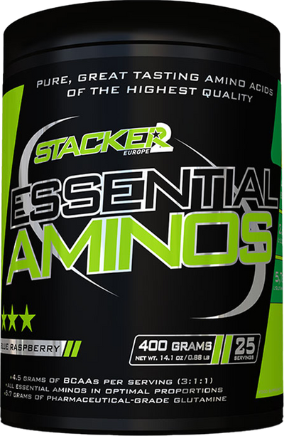 Stacker2 Essential Aminos - 400 g Blue Raspberry