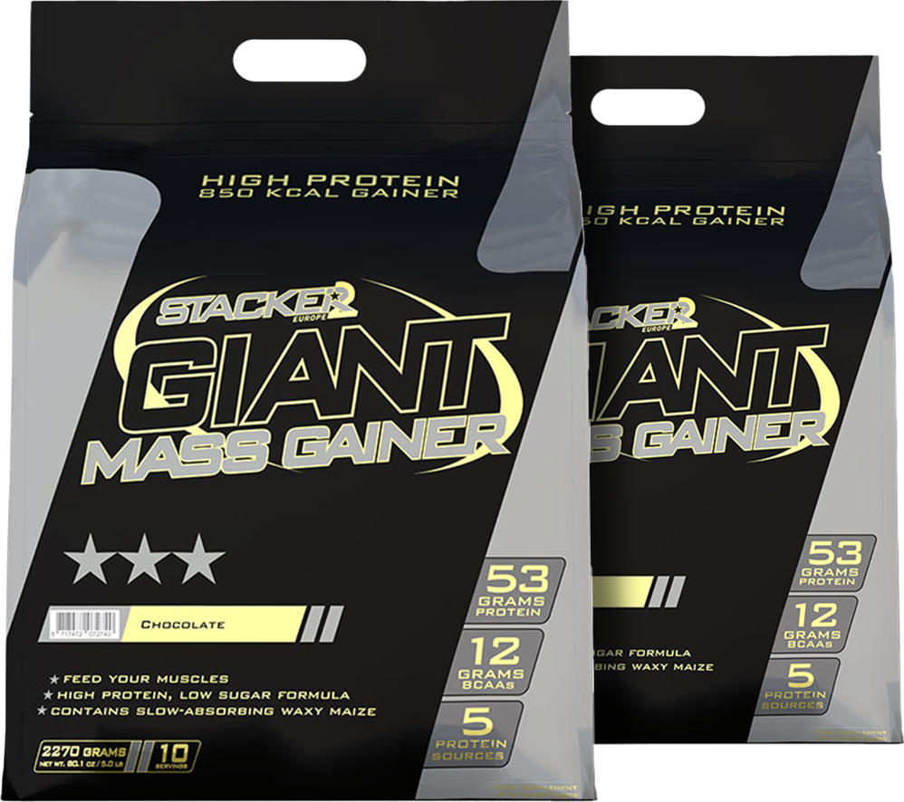 Stacker2 Jättimäinen Massanlisääjä - 2270 g Vanilja