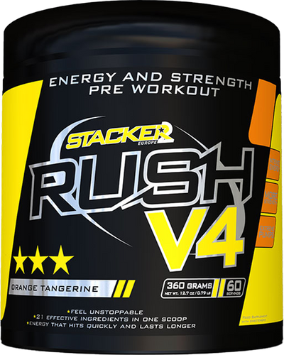 Stacker2 Rush V4 - 360 g appelsiini-mandariini