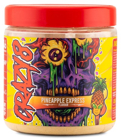 Ruotsalaiset lisäravinteet Crazy 8 Pineapple Express