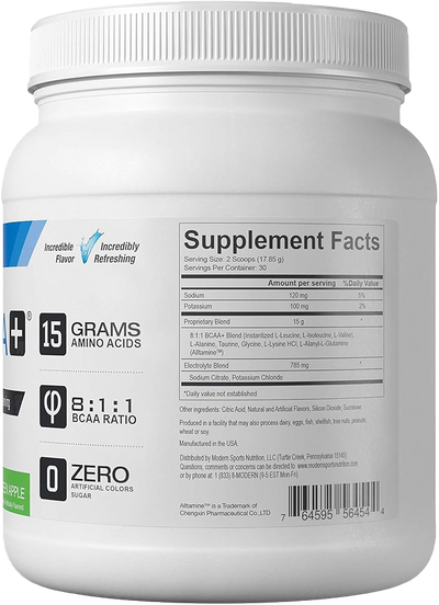 Modern BCAA+ - 535 g Green Apple