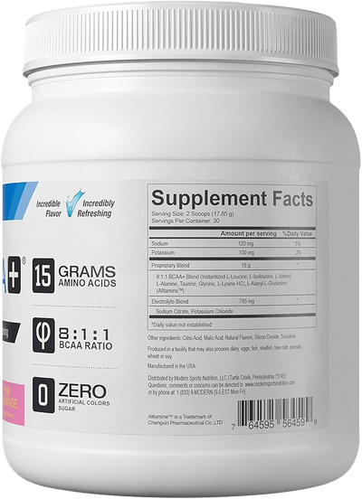 Modern BCAA+ - 535 g Pink Lemonade