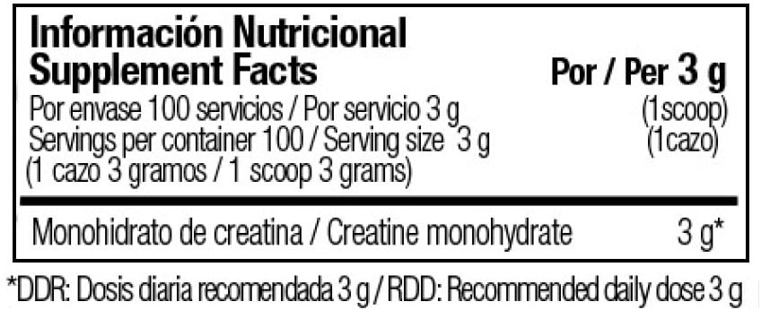 Zoomad One Raw Creatine - 300 g Strawberry